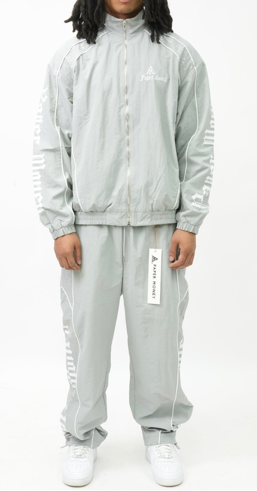PM075G RUSH NYLON JACKET GREY-3