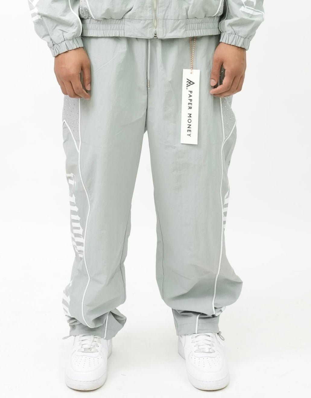 PM075G RUSH NYLON PANTS GREY