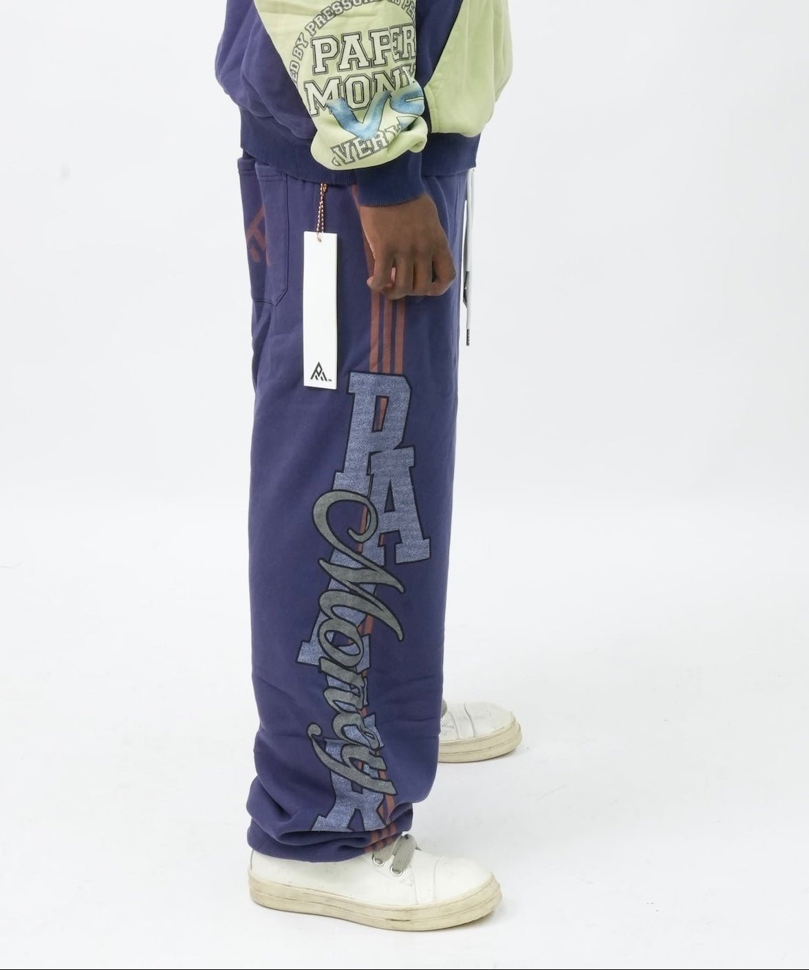 PM0107P PAPER MONEY CLUB SWEATPANTS BLUE