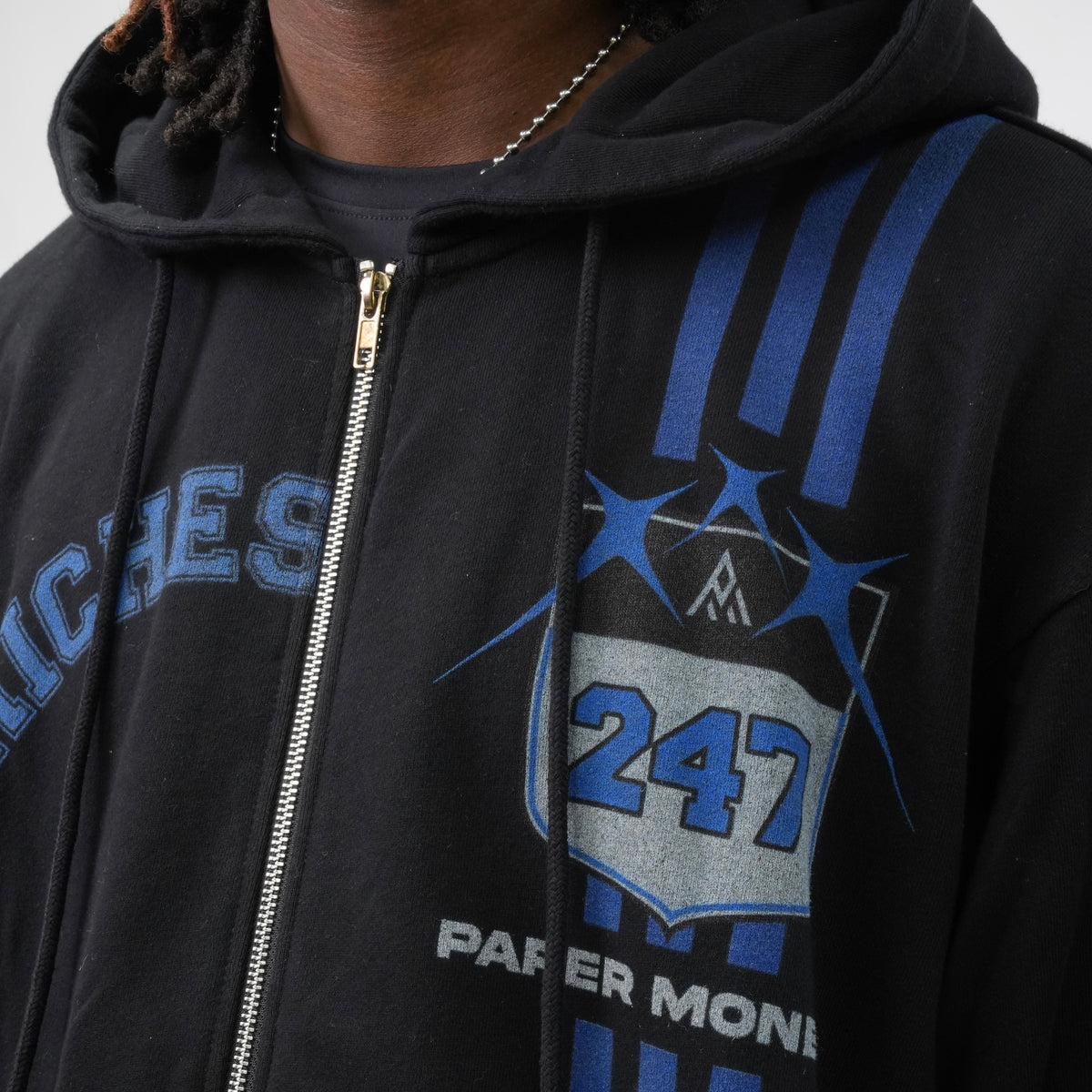 PM121 PM ATHLETICS HOODIE BLACK-3