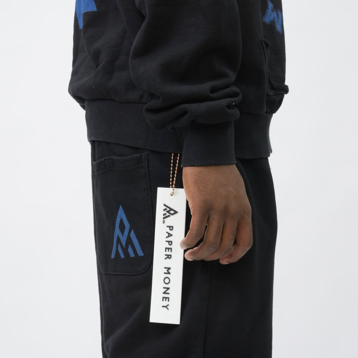 PM121 PM ATHLETICS SWEATPANTS BLACK-4