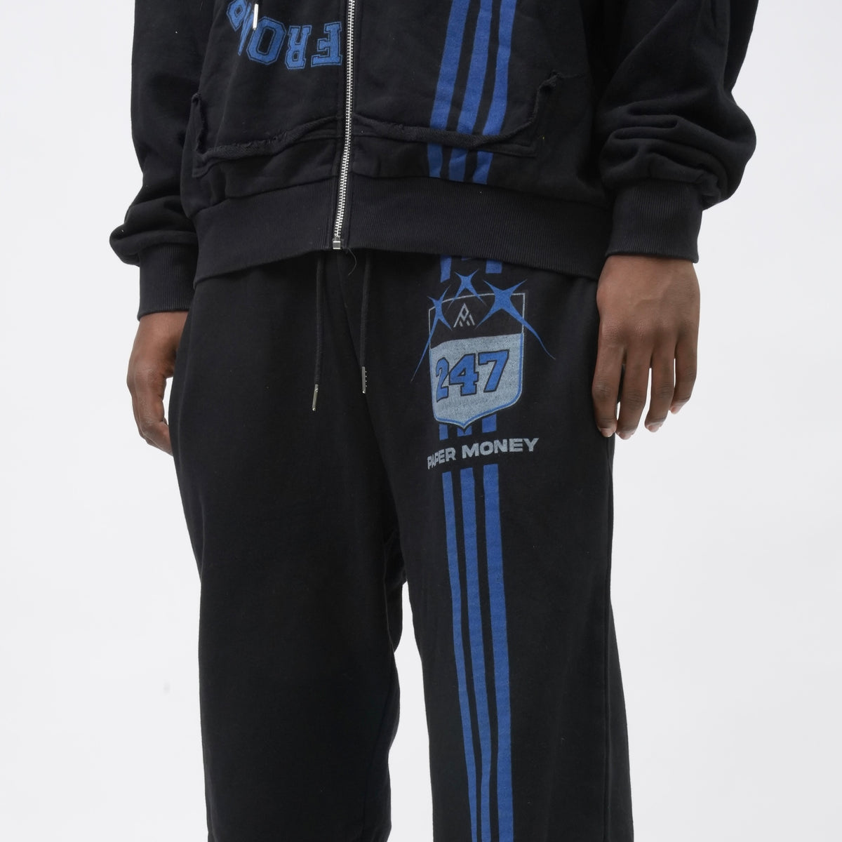 PM121 PM ATHLETICS SWEATPANTS BLACK