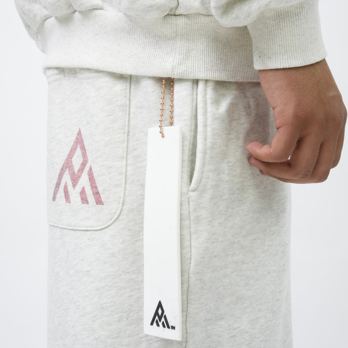 PM121 PM ATHLETICS SWEATPANTS WHITE-4
