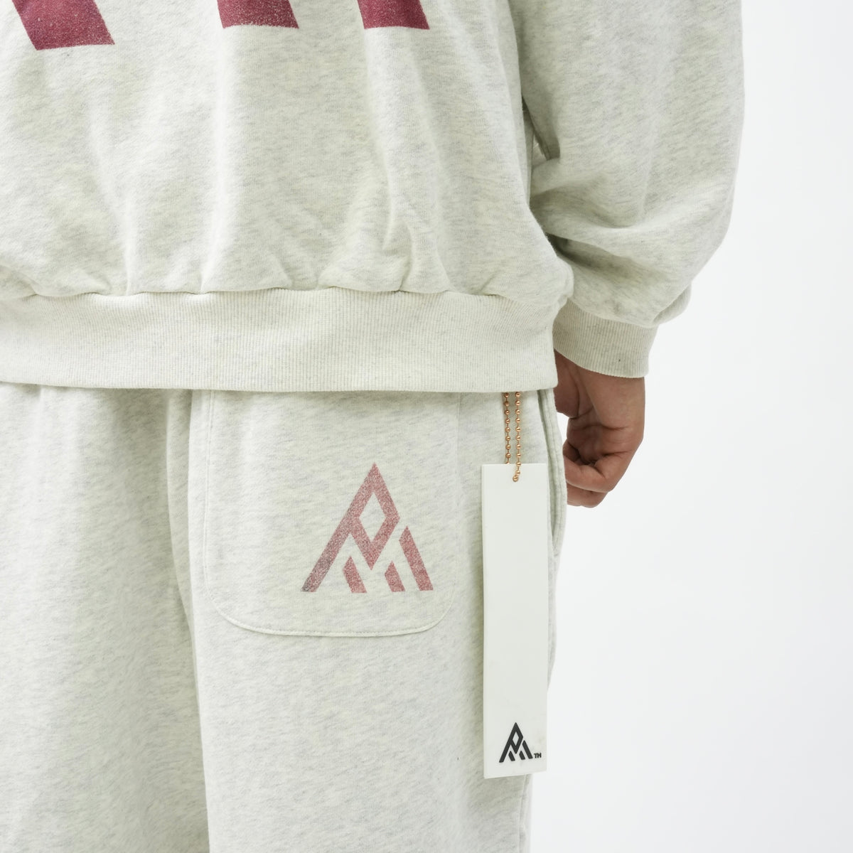 PM121 PM ATHLETICS SWEATPANTS WHITE-3