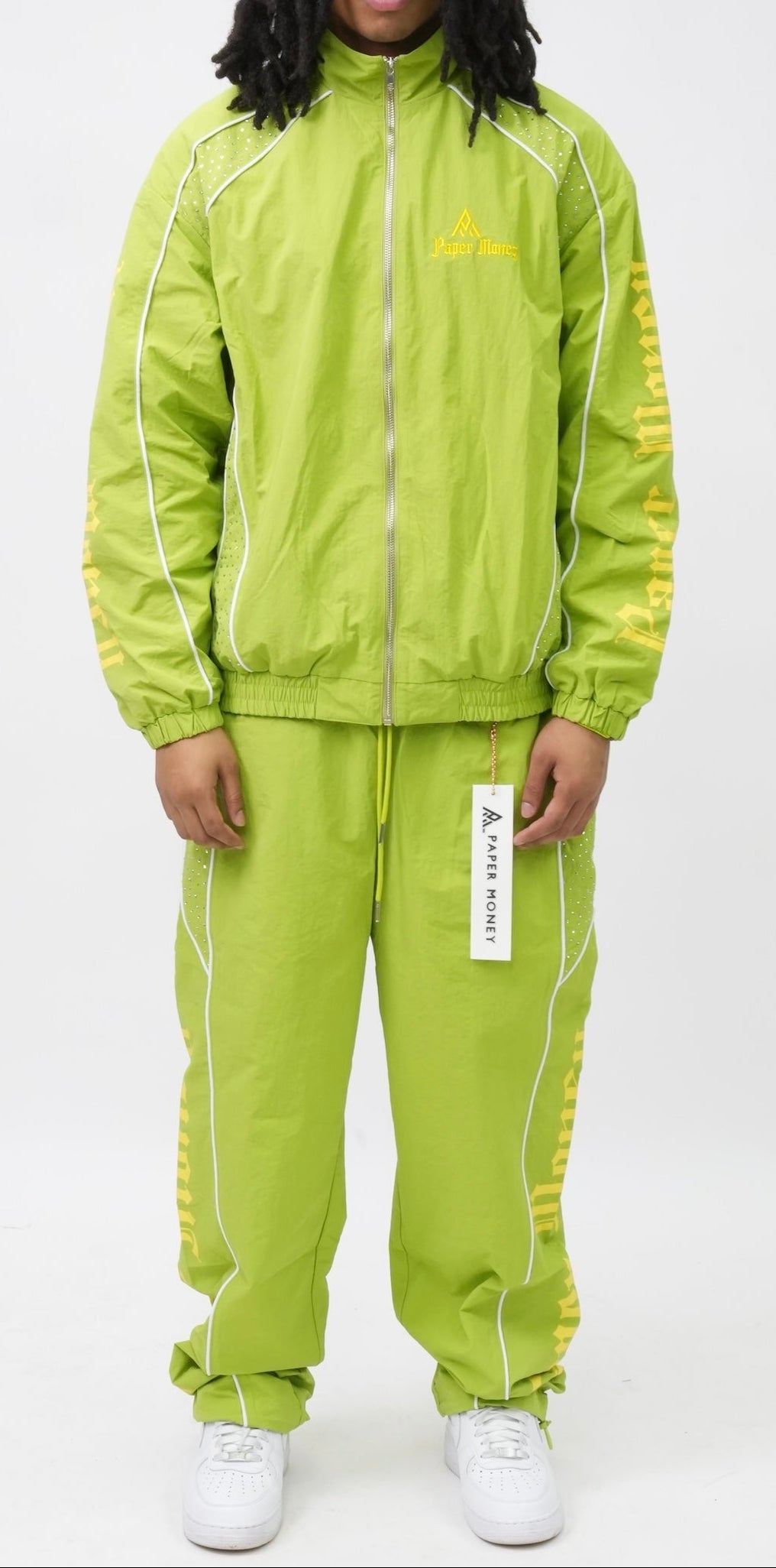PM075G RUSH NYLON JACKET LIME-4