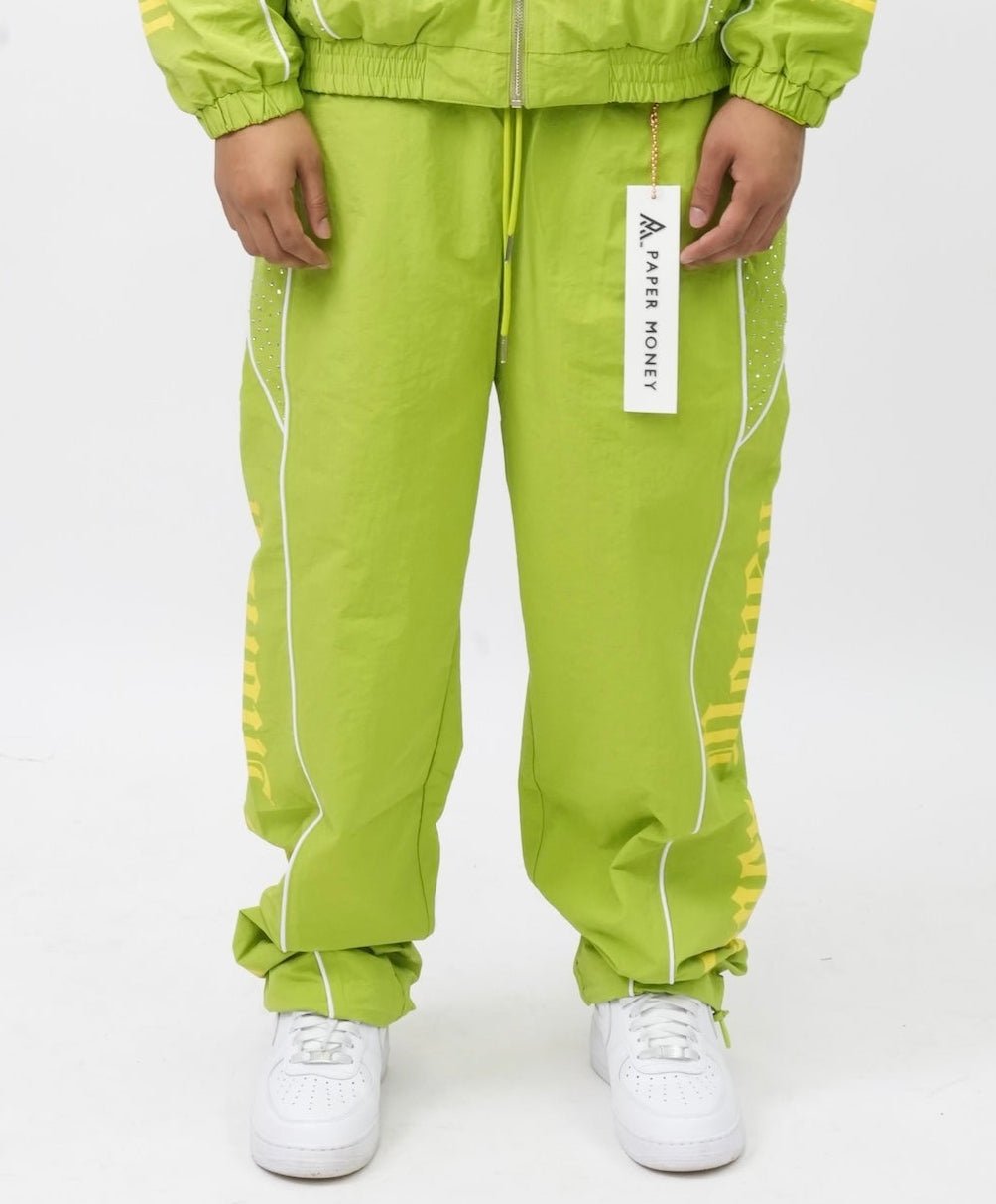 PM075G RUSH NYLON PANTS LIME