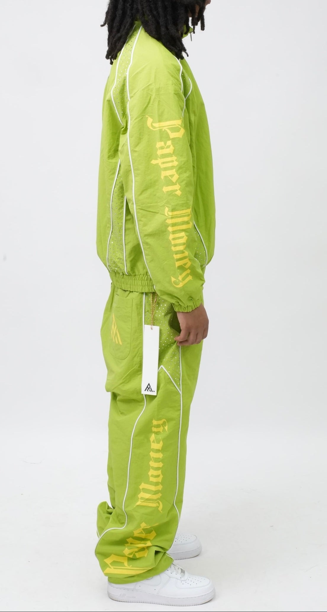 PM075G RUSH NYLON JACKET LIME-5