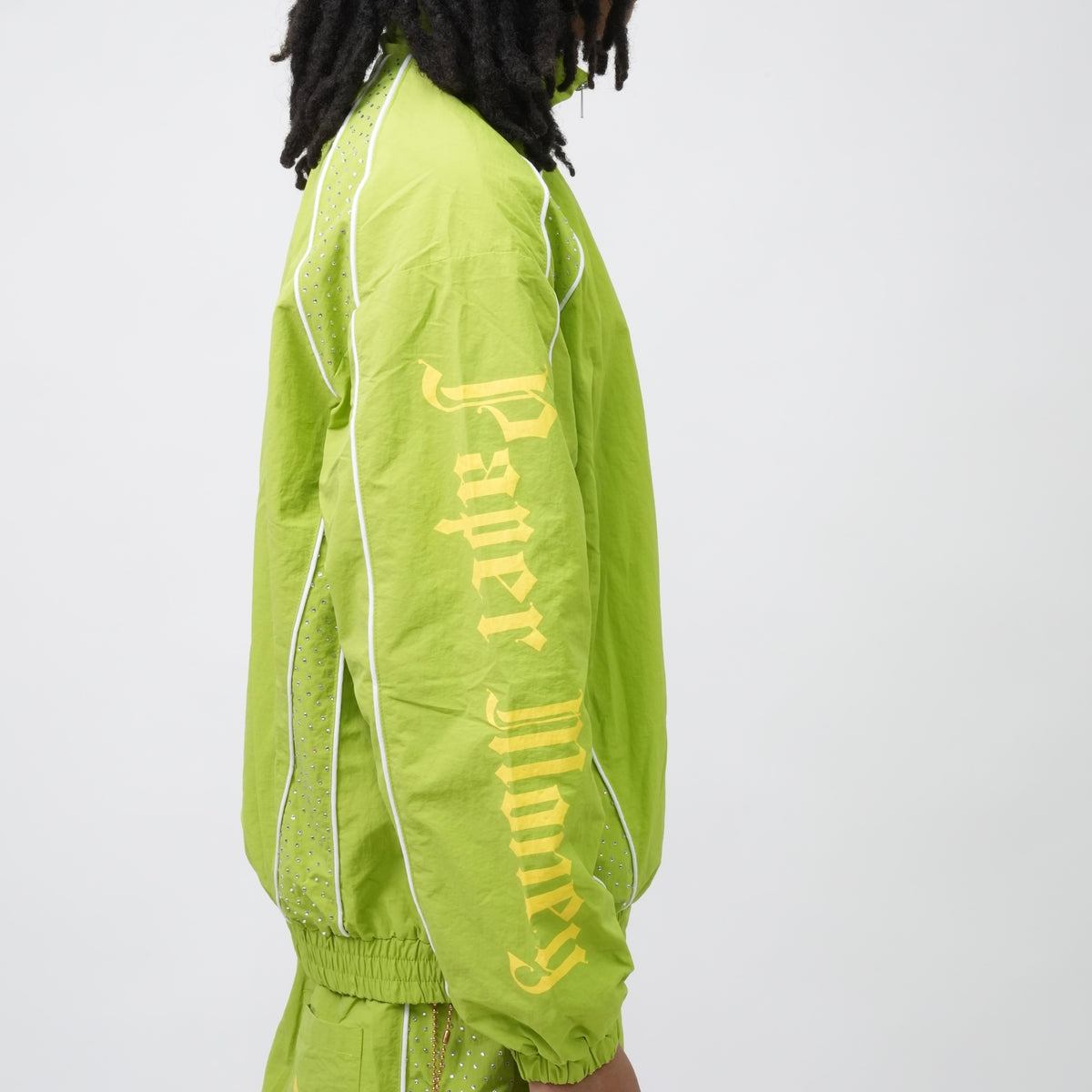 PM075G RUSH NYLON JACKET LIME-2