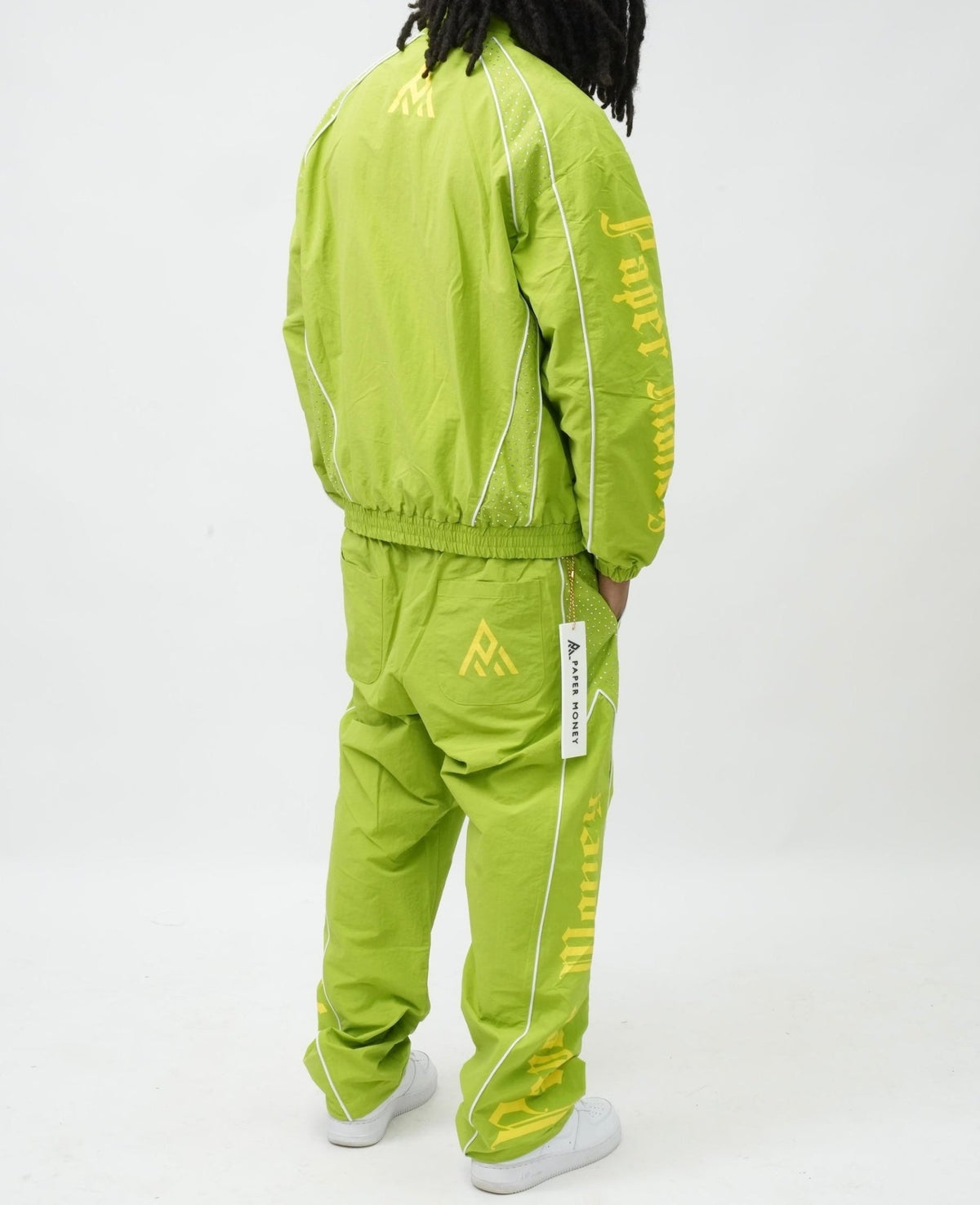 PM075G RUSH NYLON PANTS LIME-5