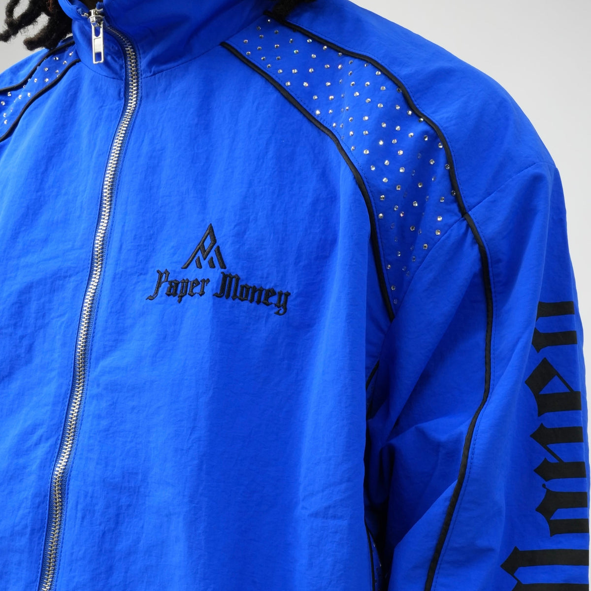 PM075G RUSH NYLON JACKET BLUE-2