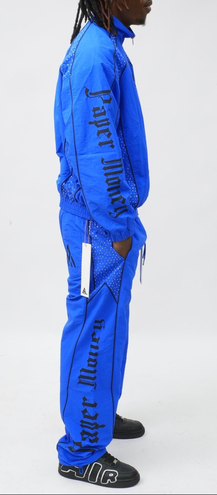 PM075G RUSH NYLON PANTS BLUE-2