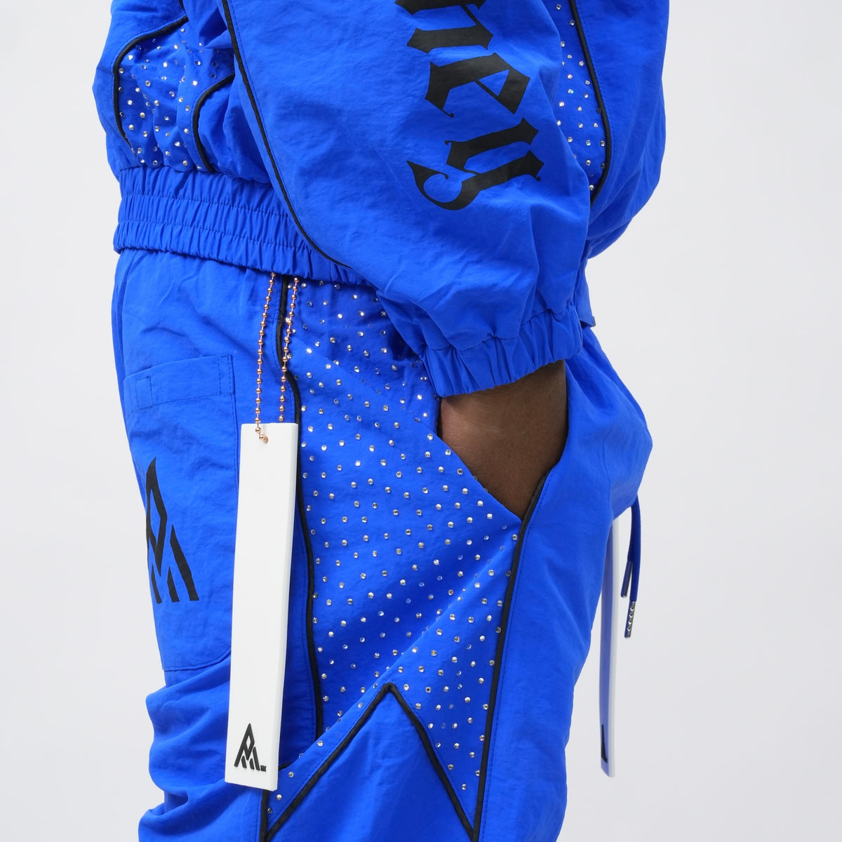 PM075G RUSH NYLON PANTS BLUE-3