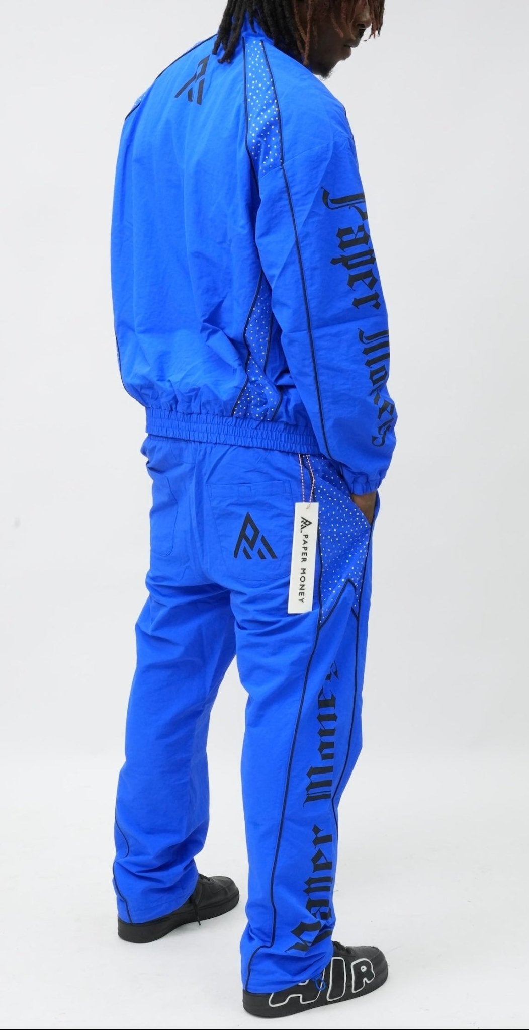 PM075G RUSH NYLON PANTS BLUE-5