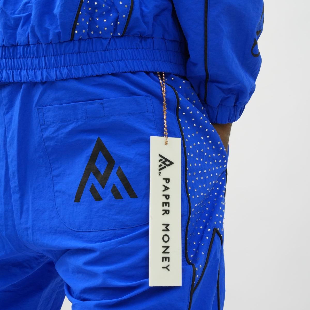 PM075G RUSH NYLON PANTS BLUE-6