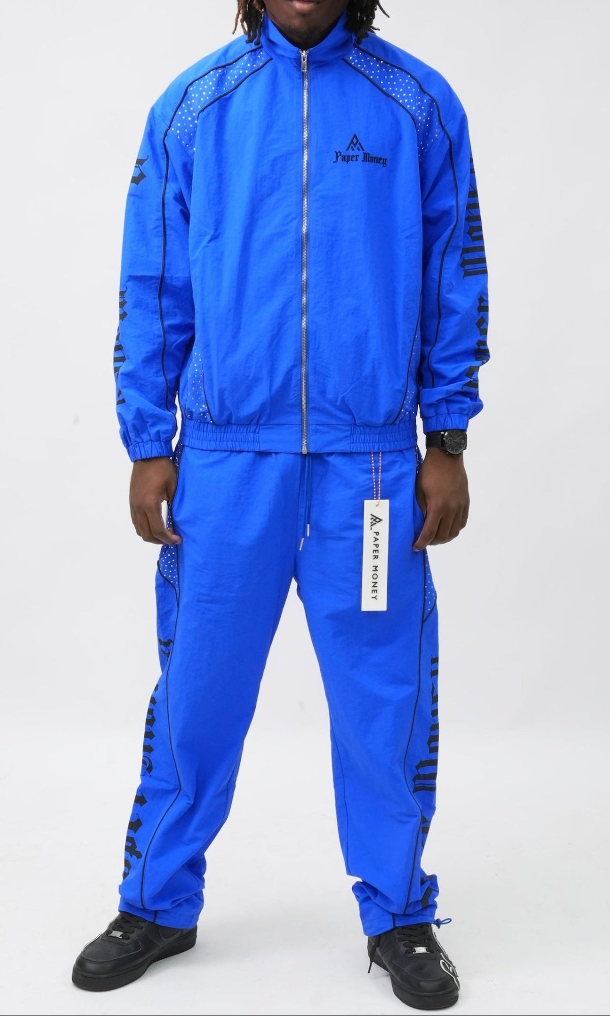 PM075G RUSH NYLON PANTS BLUE-9