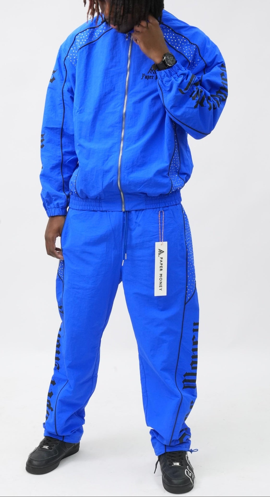 PM075G RUSH NYLON PANTS BLUE-10