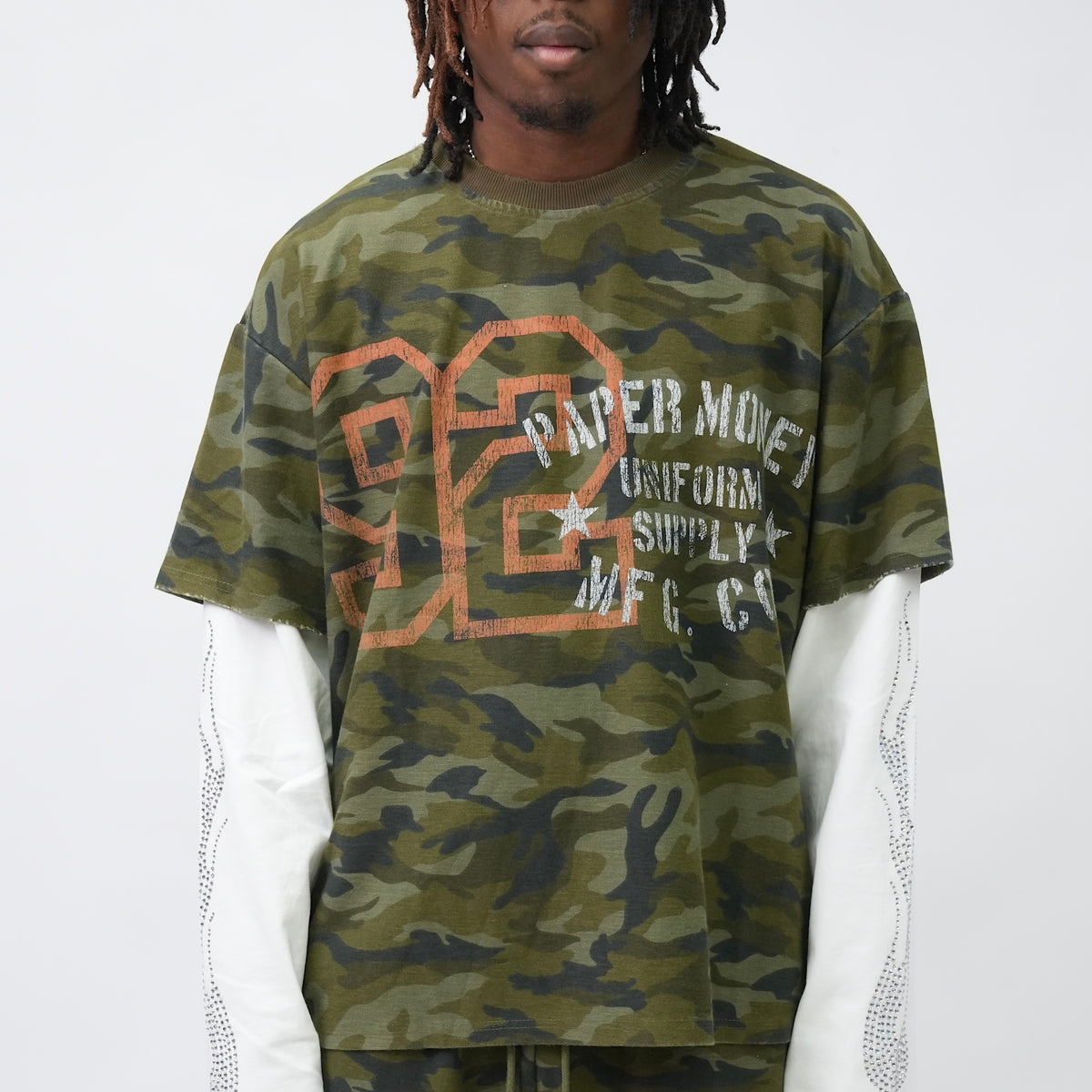 PM111 SURPLUS LAYERED SHIRT CAMO