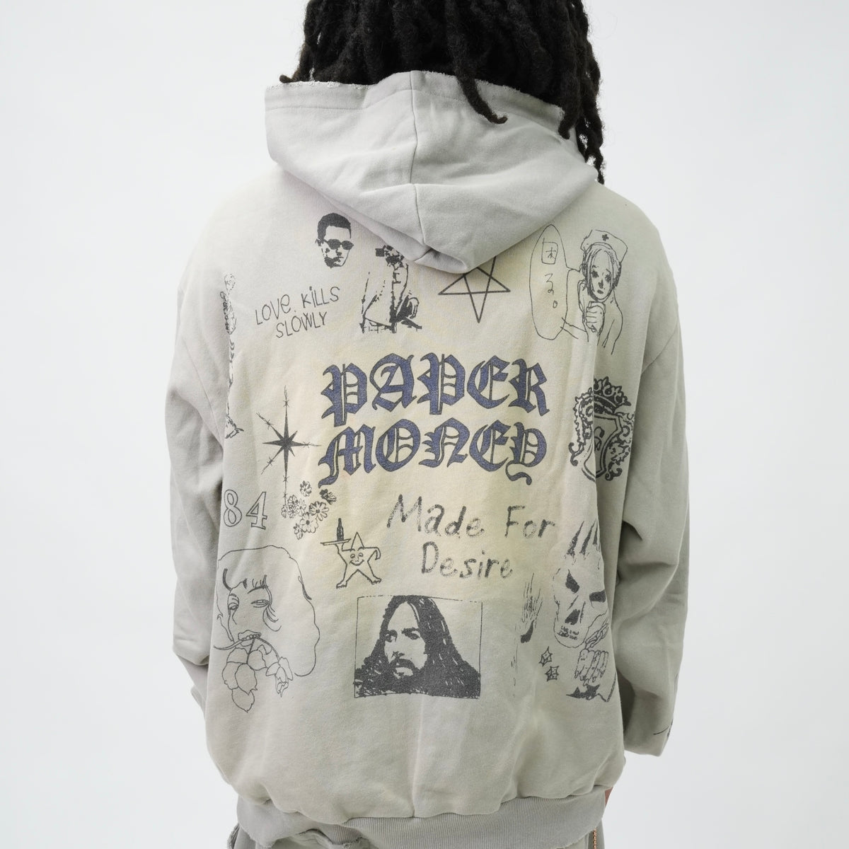 PM108 PLEASANT DREAMS HOODIE GREY-4