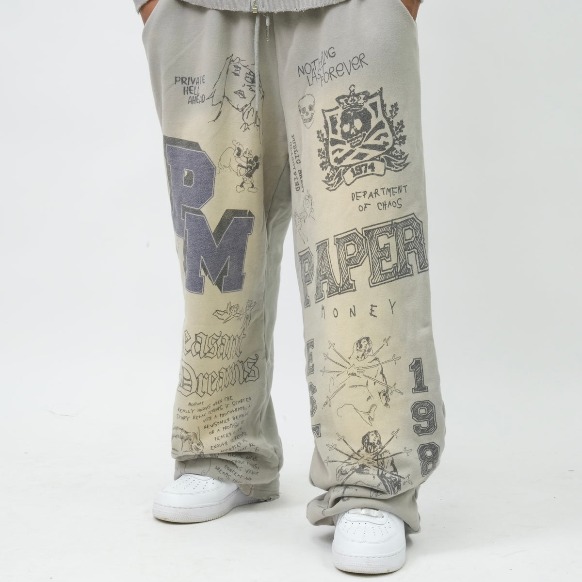 PM108 PLEASANT DREAMS SWEATPANTS GREY-3