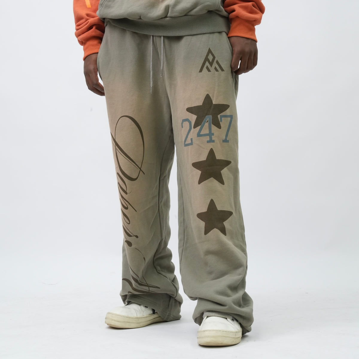 PM120 SWEATPANT TAUPE MULTI