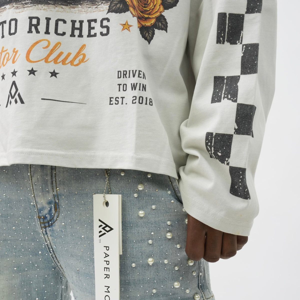 PM081 247 MOTOR CLUB SHIRT WHITE-4