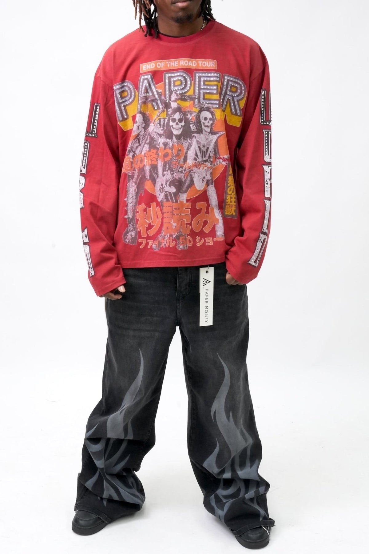 PM112 ROAD END SHIRT RED-5