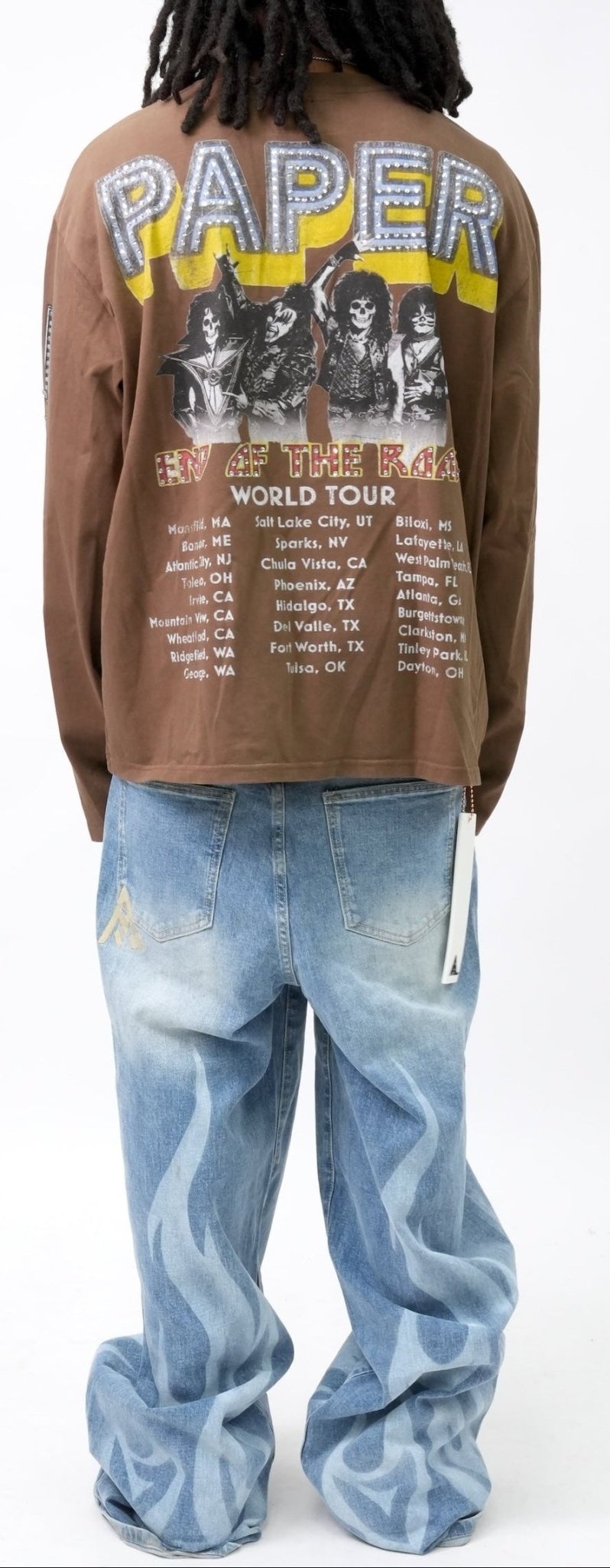 PM112 ROAD END SHIRT BROWN-6