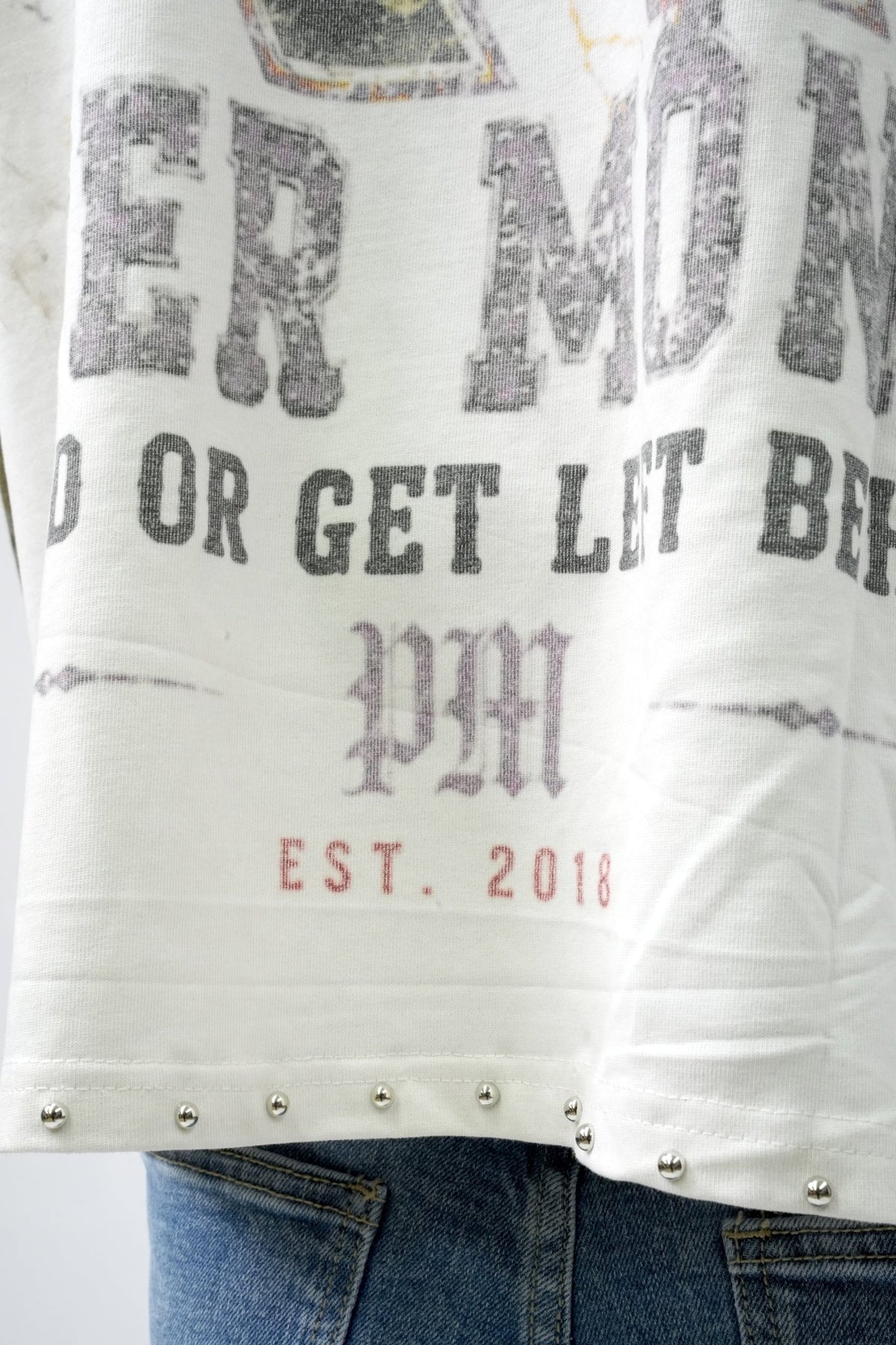 PM080 FOR THE DOGS 2 SHIRT WHITE-4