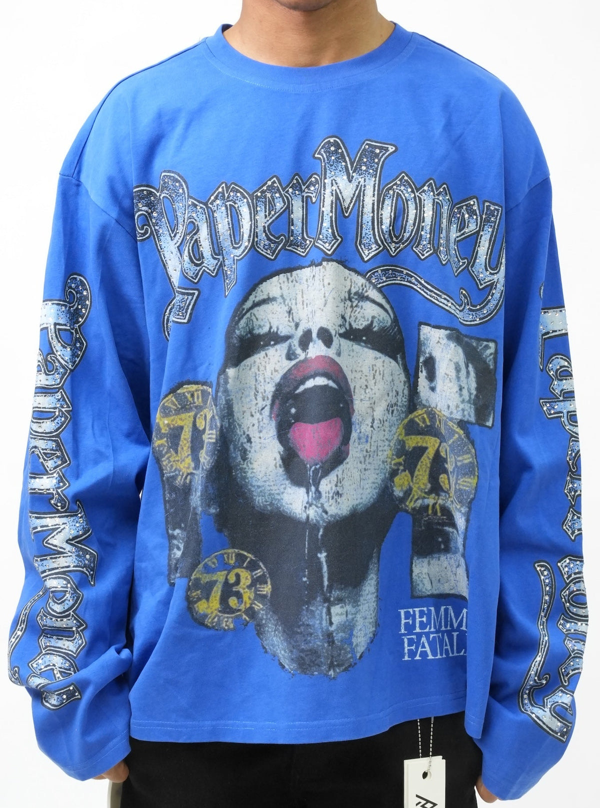 PM097 FEMME FATALE SHIRT BLUE