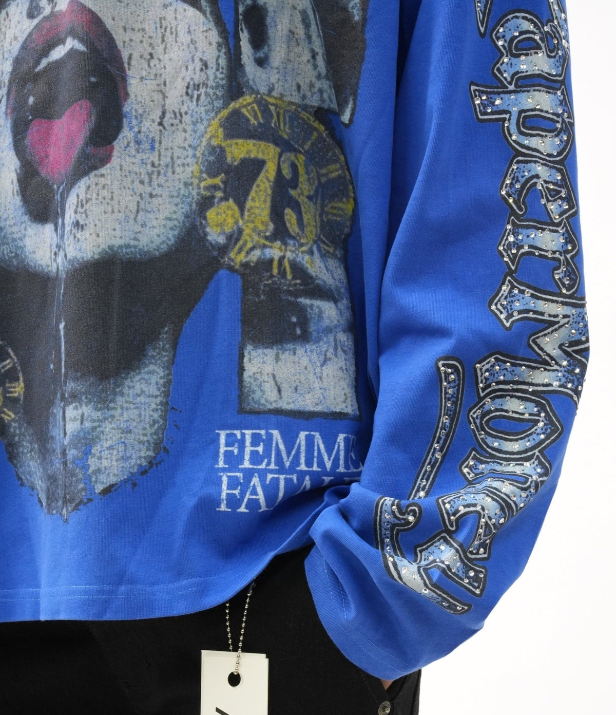PM097 FEMME FATALE SHIRT BLUE-4