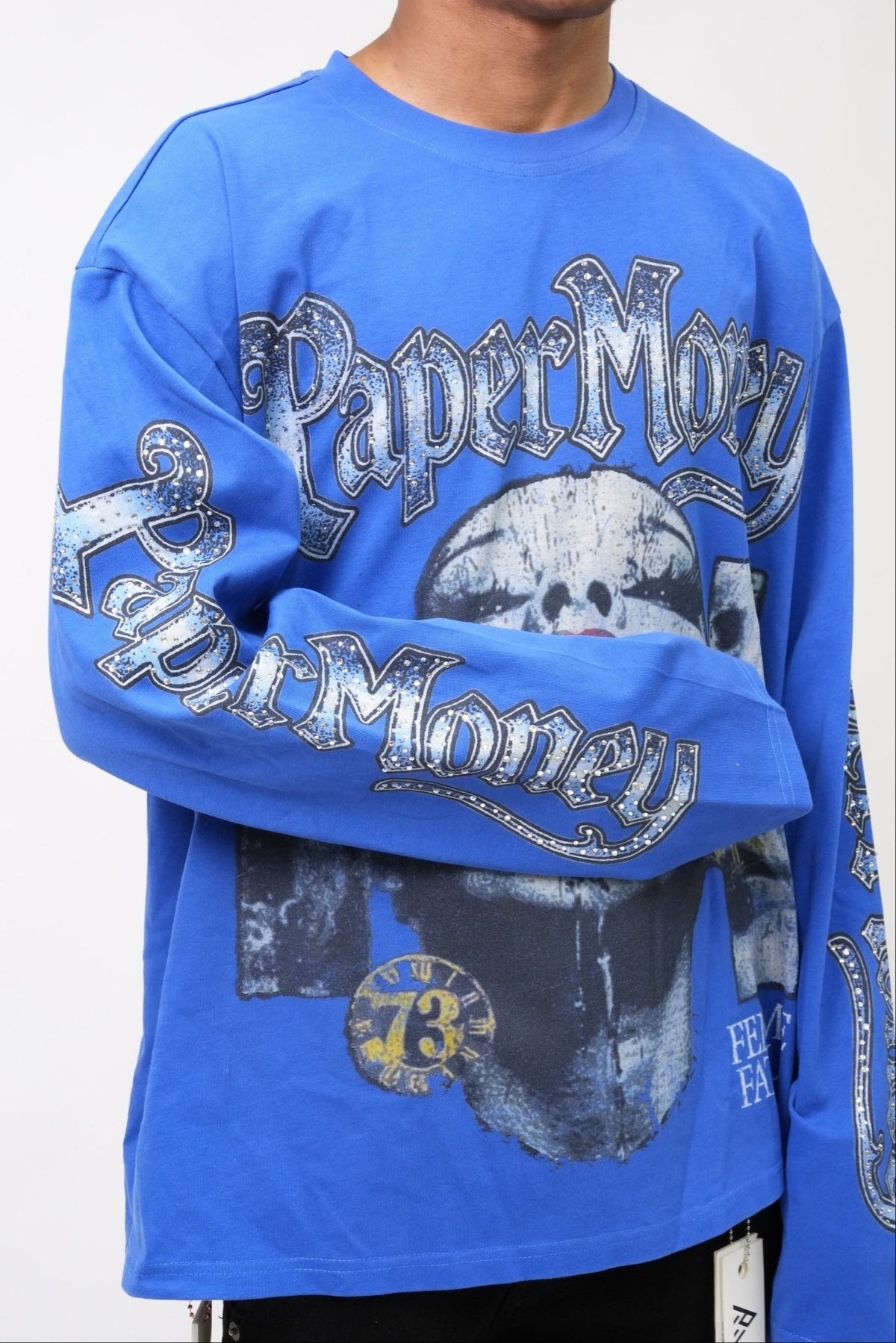 PM097 FEMME FATALE SHIRT BLUE-5