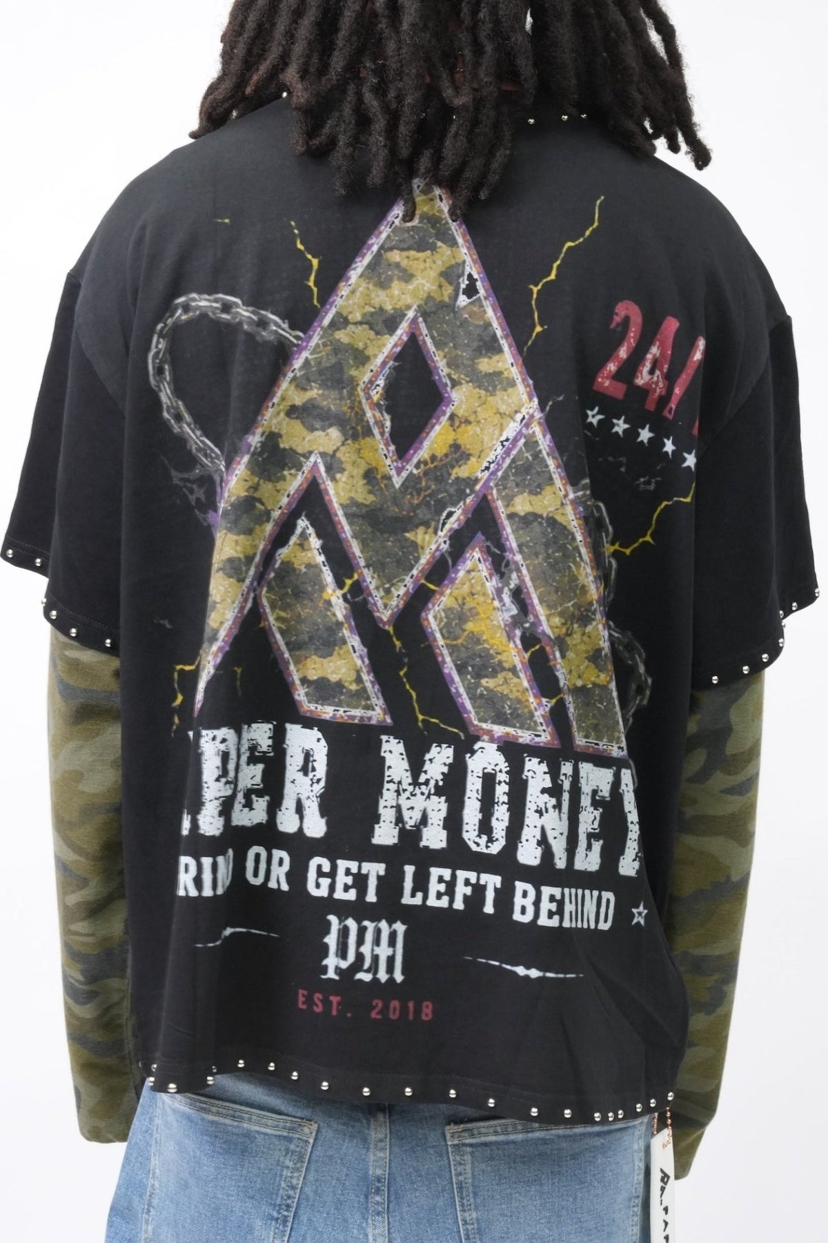PM080 FOR THE DOGS 2 SHIRT BLACK-7