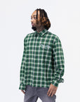PM Rhinestone Flannel | Green