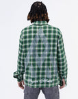 PM Rhinestone Flannel | Green