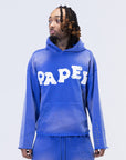 Paper Hoodie | Blue