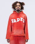 Paper Hoodie | Red
