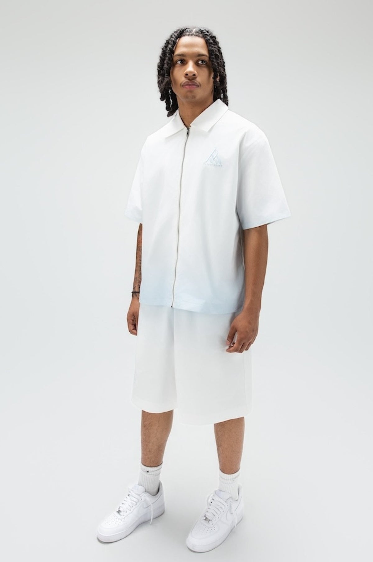 Cloud Shorts Whi/Blu-6