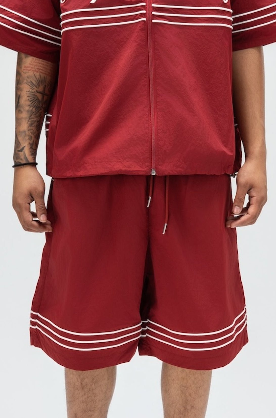Monaco Shorts Burgundy