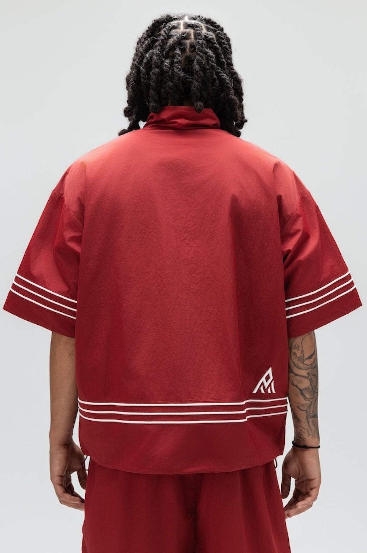 Monaco Zip Top Burgundy-3
