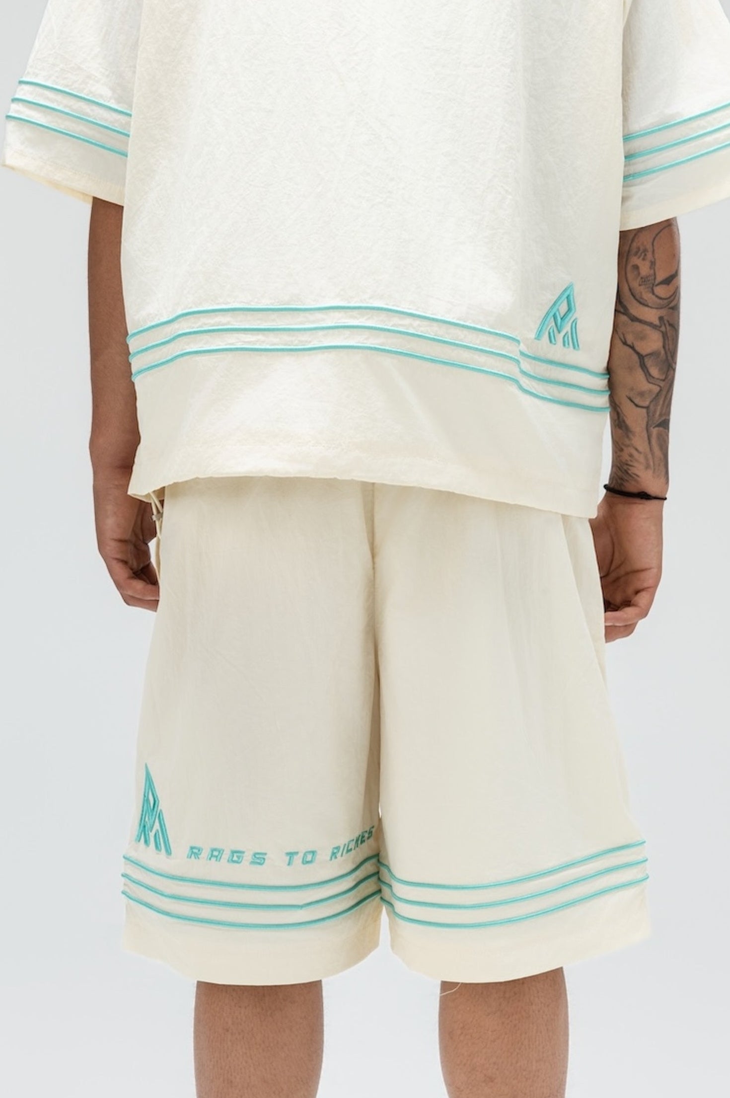 Monaco Shorts Cream-3
