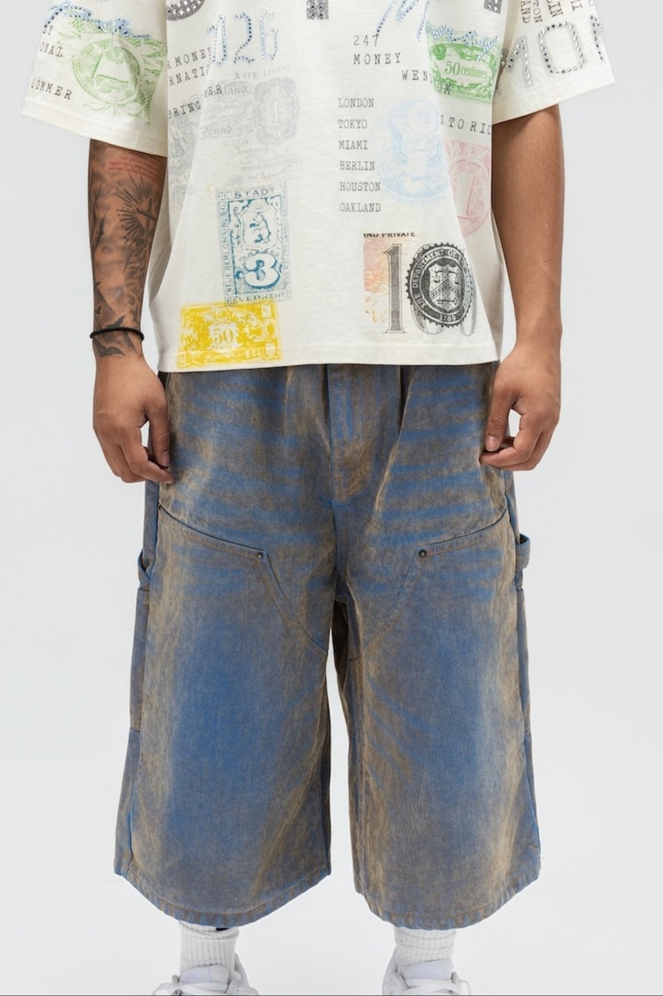 THE FLOCK JORTS BLUE-1