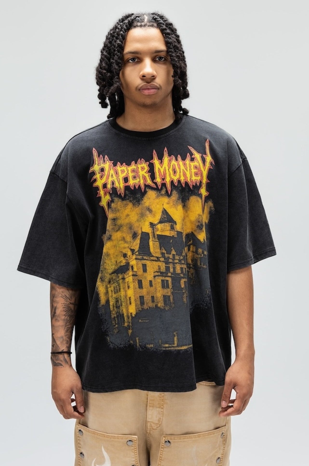 MANSION TEE Black-1