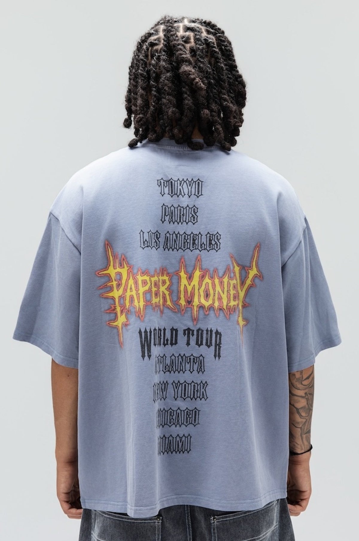 MANSION TEE Blue-4
