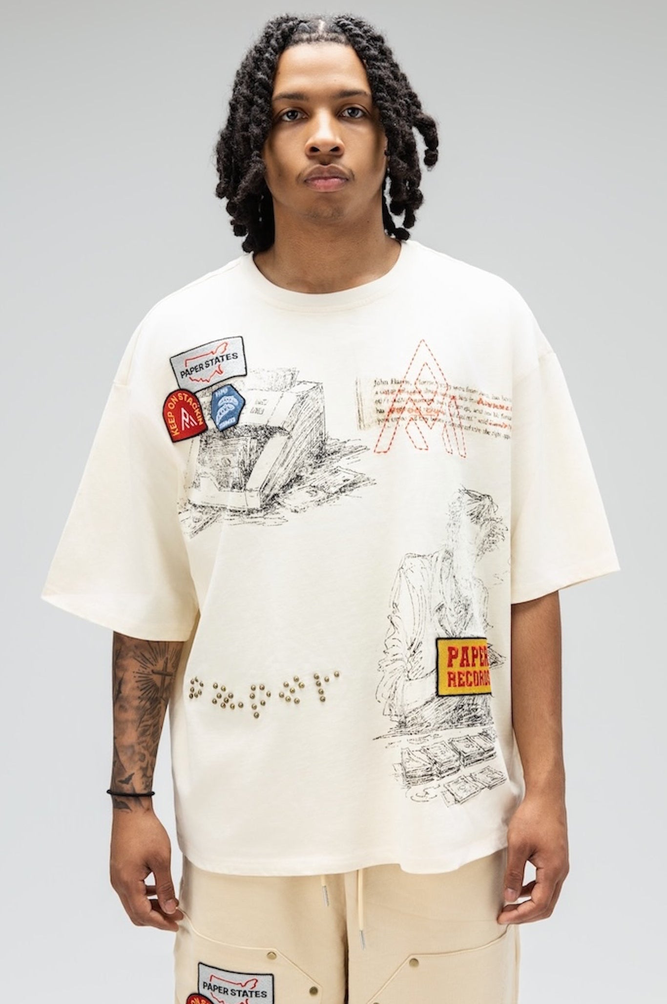 PAPER STATES TEE-1
