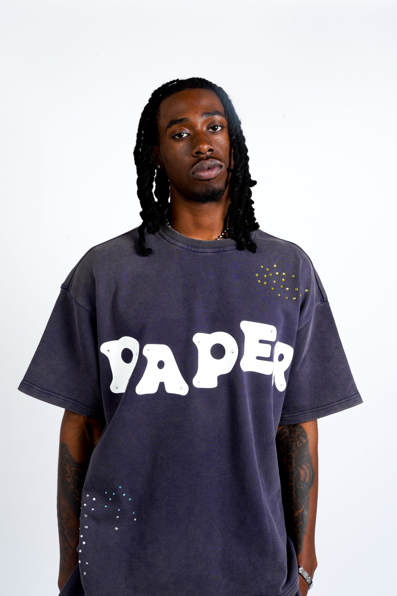 Paper Tee Navy