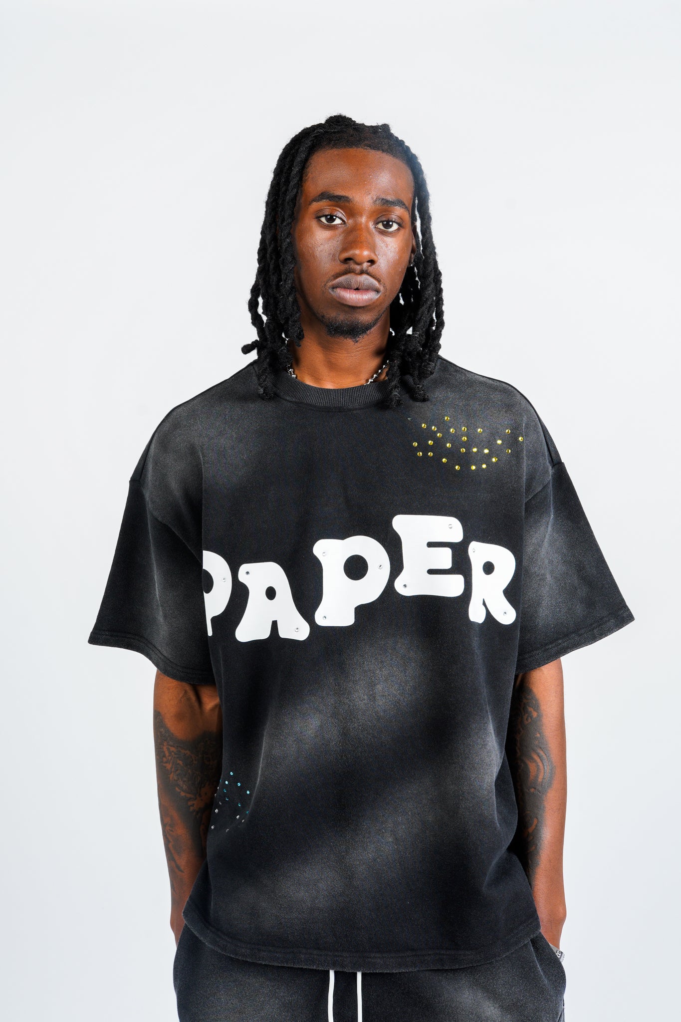 Paper Tee Black