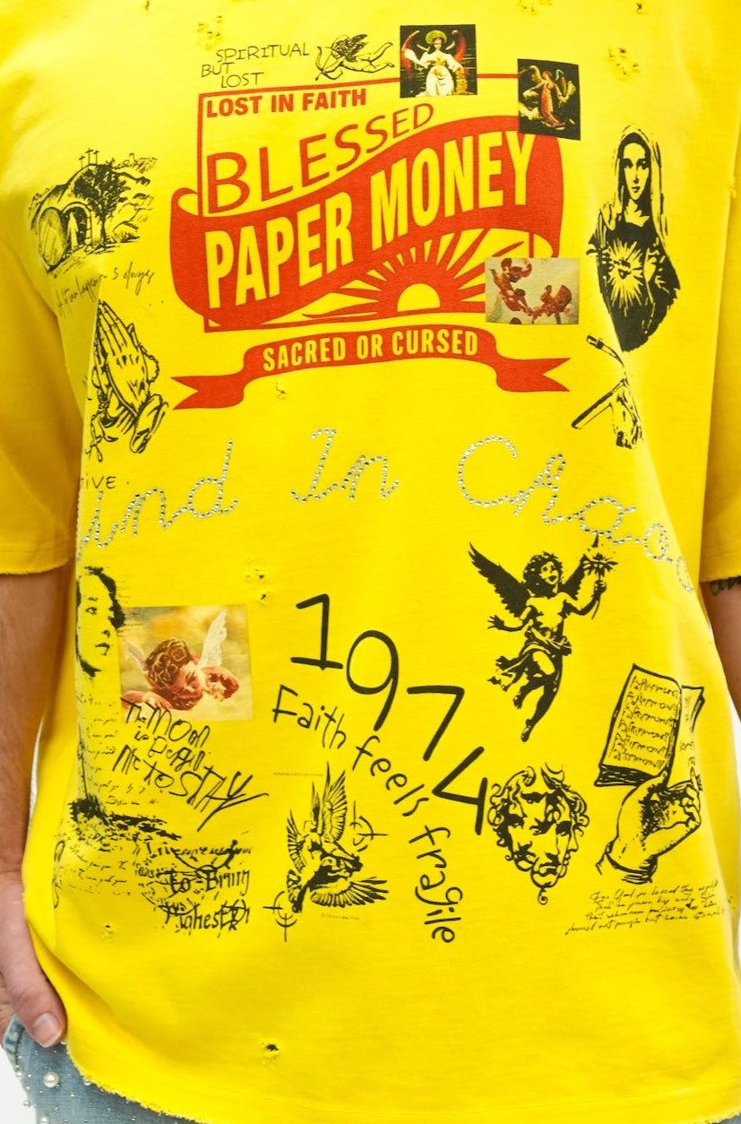 Blessed Tee - Canary-3