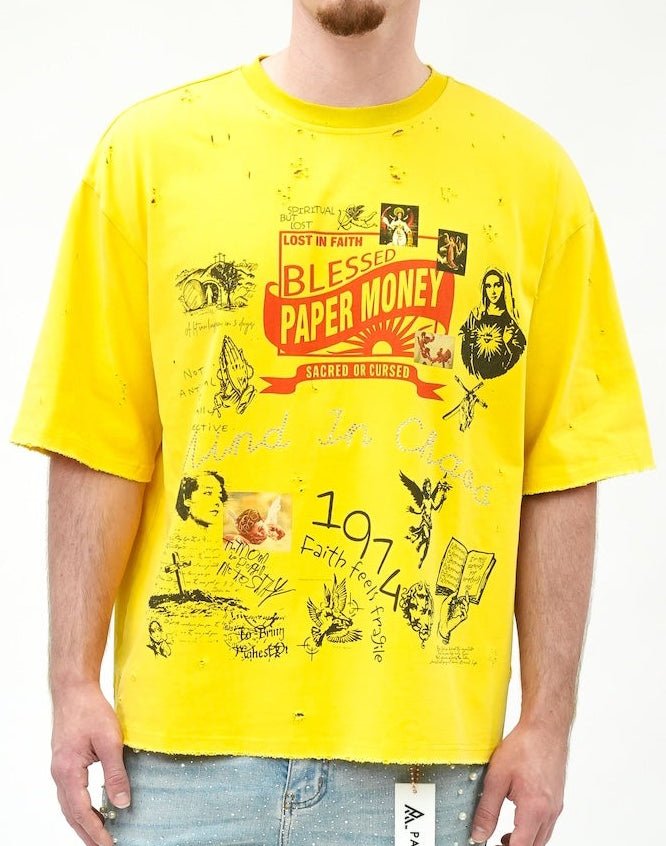 Blessed Tee - Canary-1