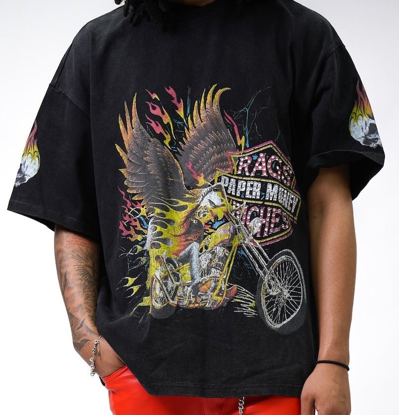 Eagle Ride Tee - Black-1
