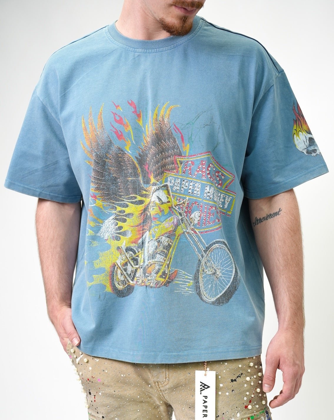 Eagle Ride Tee - Blue-1